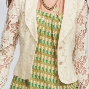 CAbi Style #249 (Vintage) Cream Lace Jacket